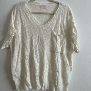 Pink Lily Sweater Tee